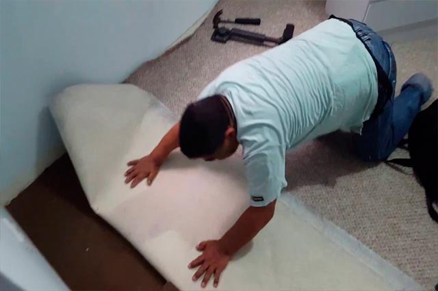 instalacion de alfombras